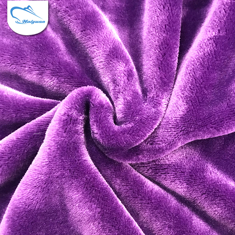 Custom design unique solid color flannel soft bed blanket king size