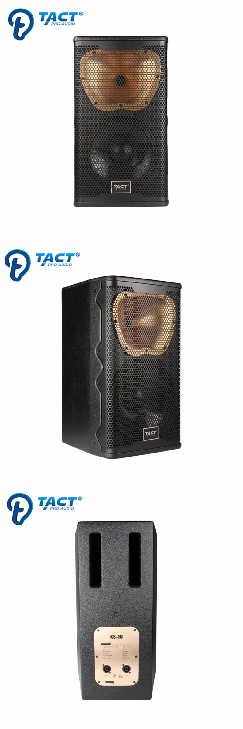Good quality hot sales 10 inch 2 way karaoke speaker for ktv karaoke room and night club