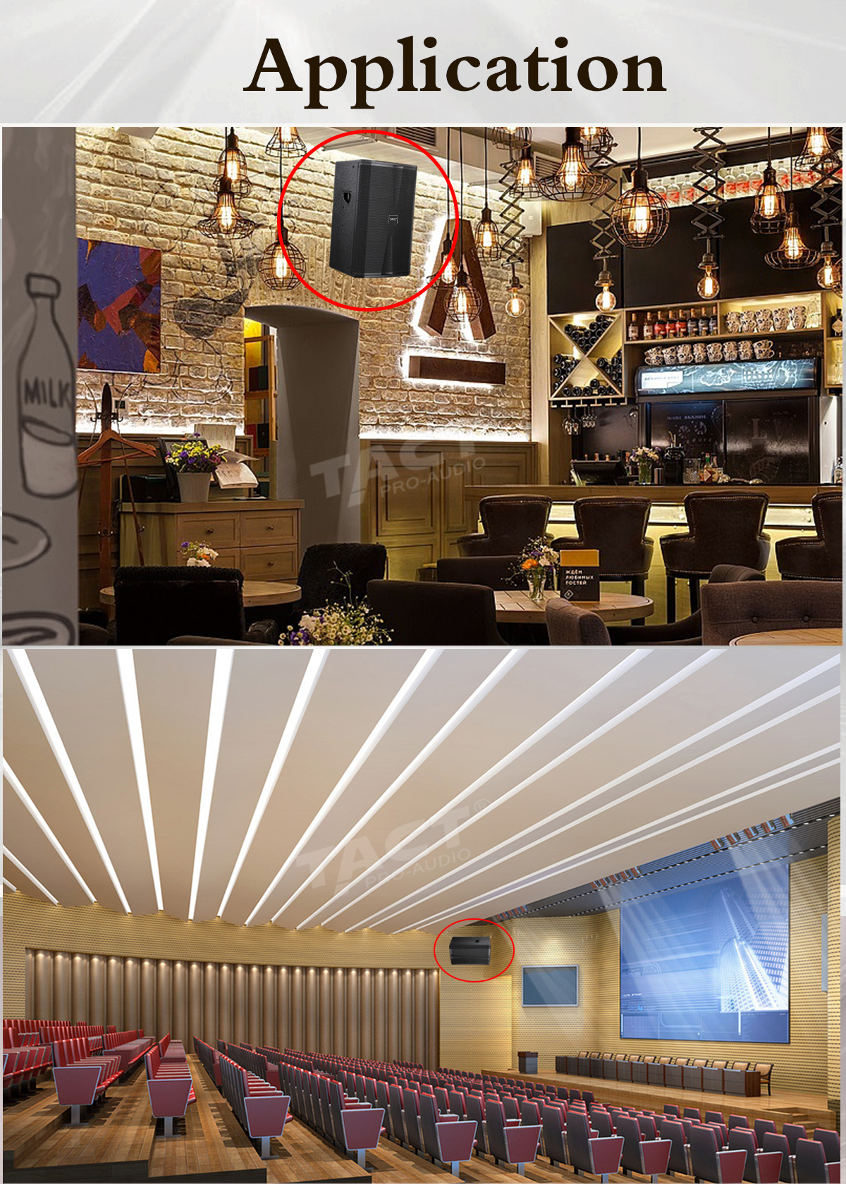 Factory high quality new arrival single 12inch full range powerful night club church speaker