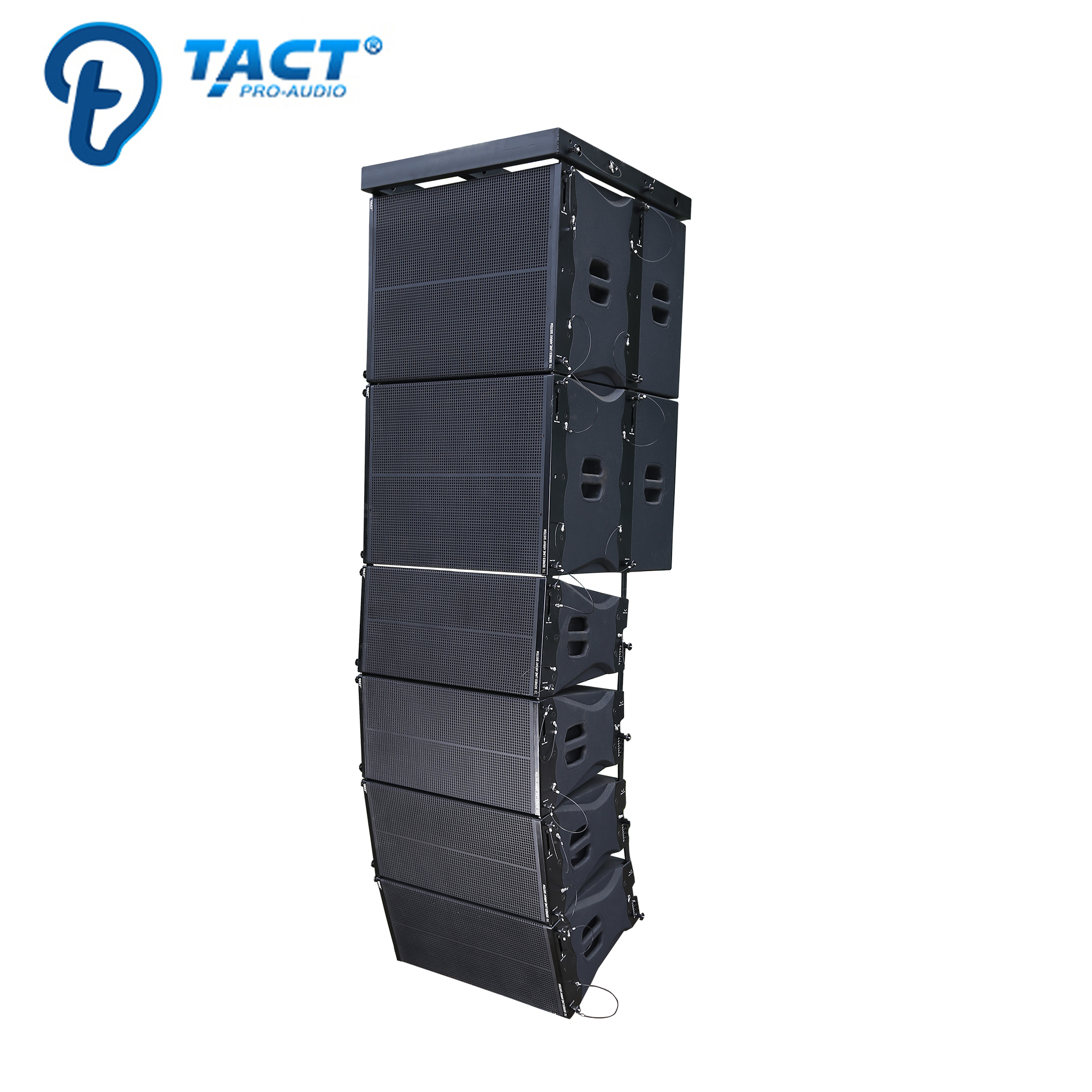 TACT Double 10 inch Line array speakers professional sound system