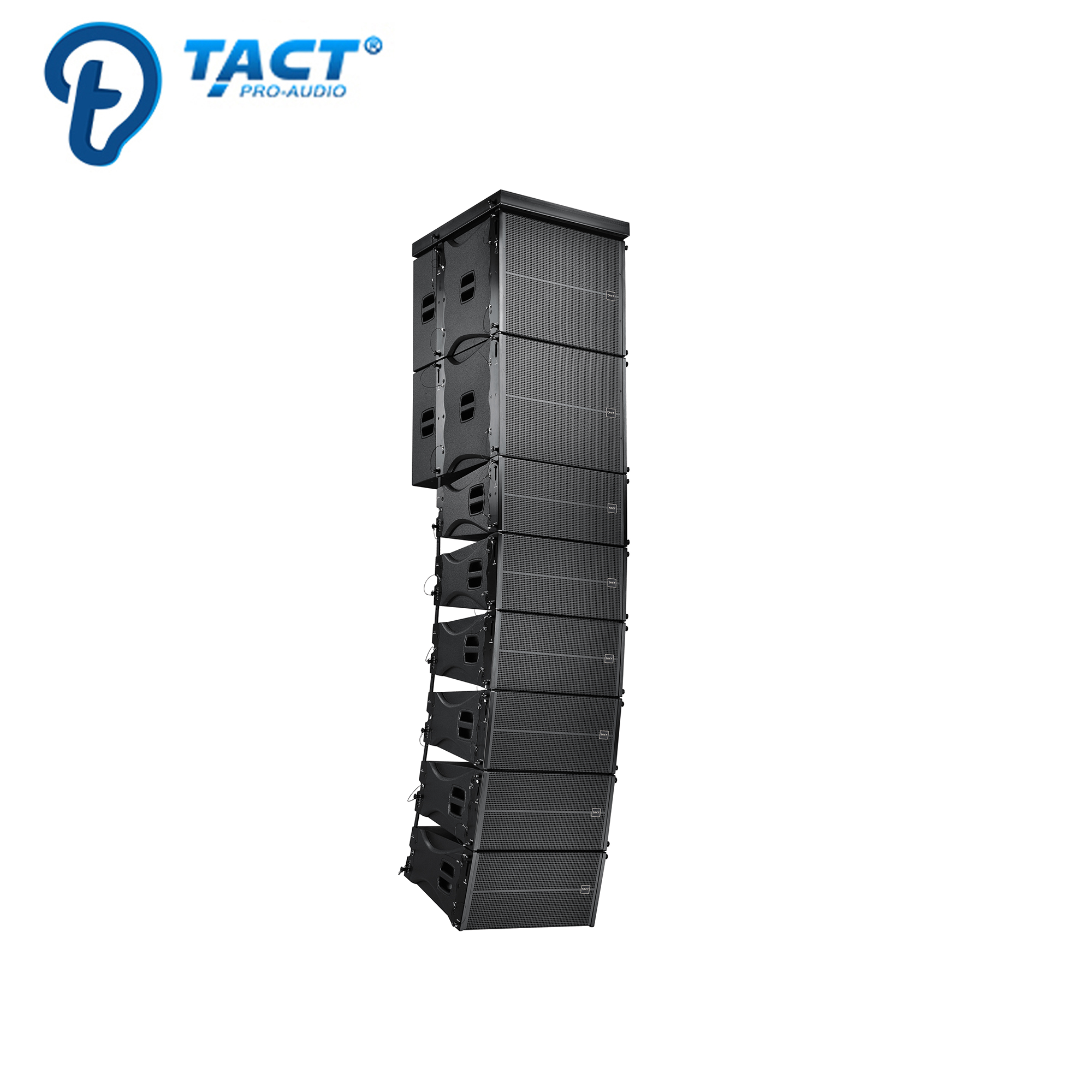 TACT Double 10 inch Line array speakers professional sound system