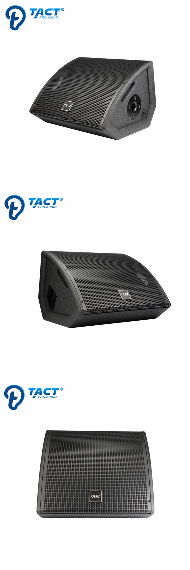 Good quality professional passive single 12 inch coaxial monitor stage speaker