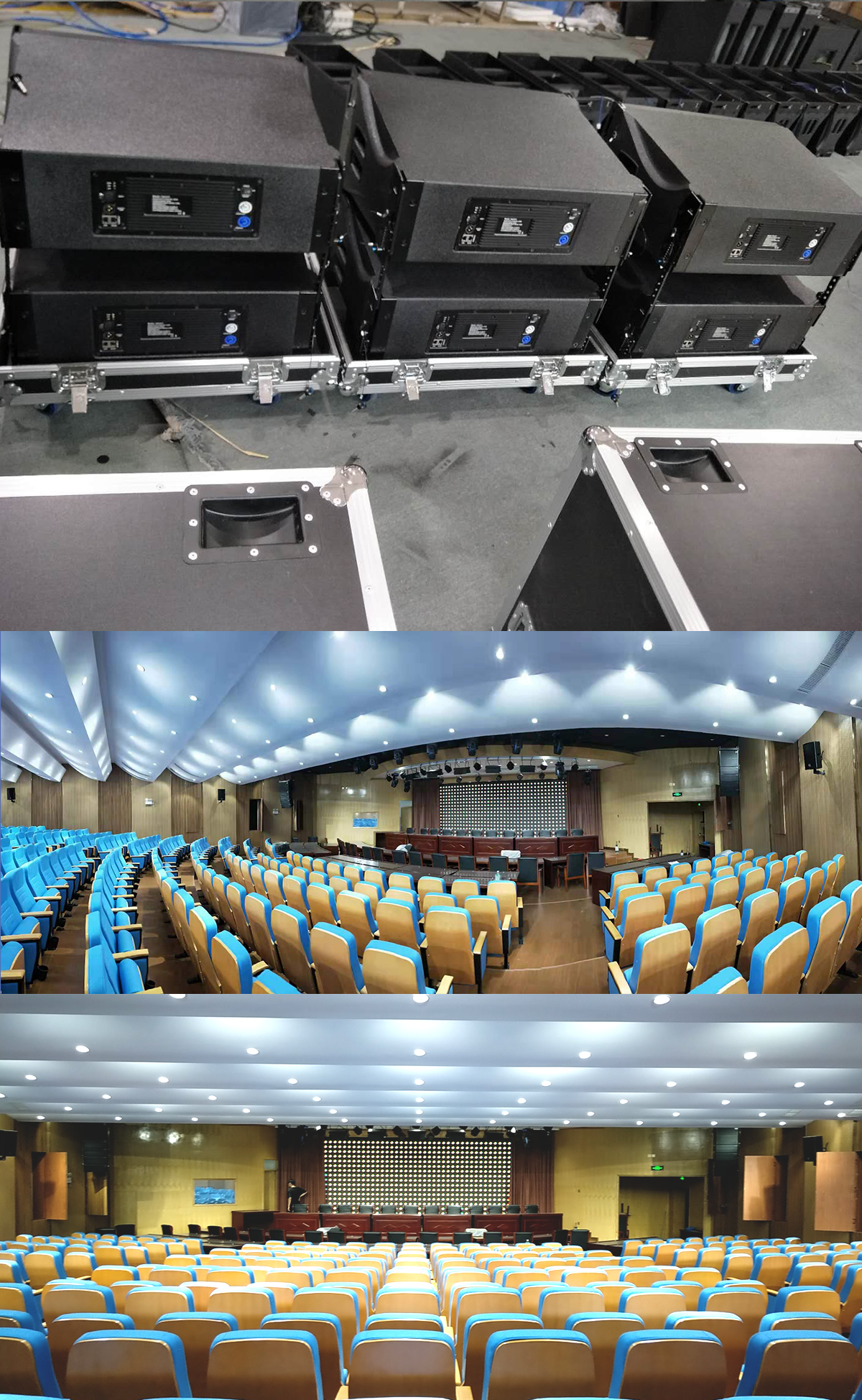 Wholesale hot sale 2* 6 inch self-powered active line array speaker