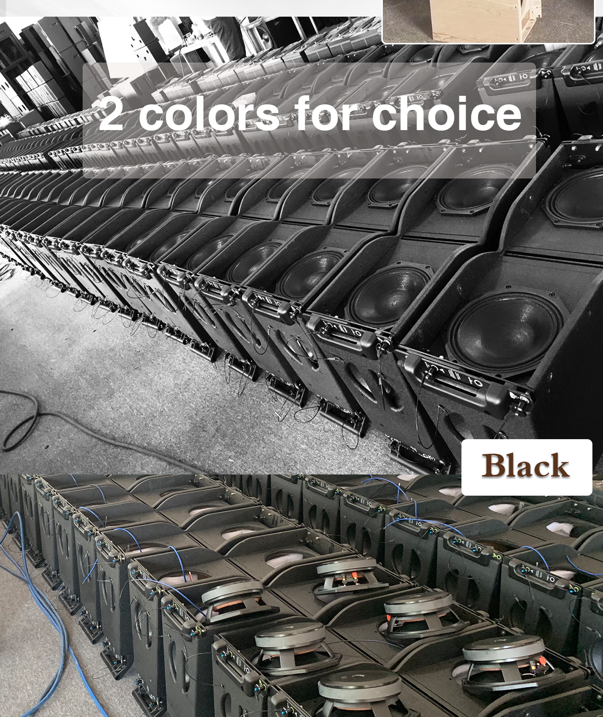 Hot sale nice quality LA210 double 10 inch professional line array speaker sound system