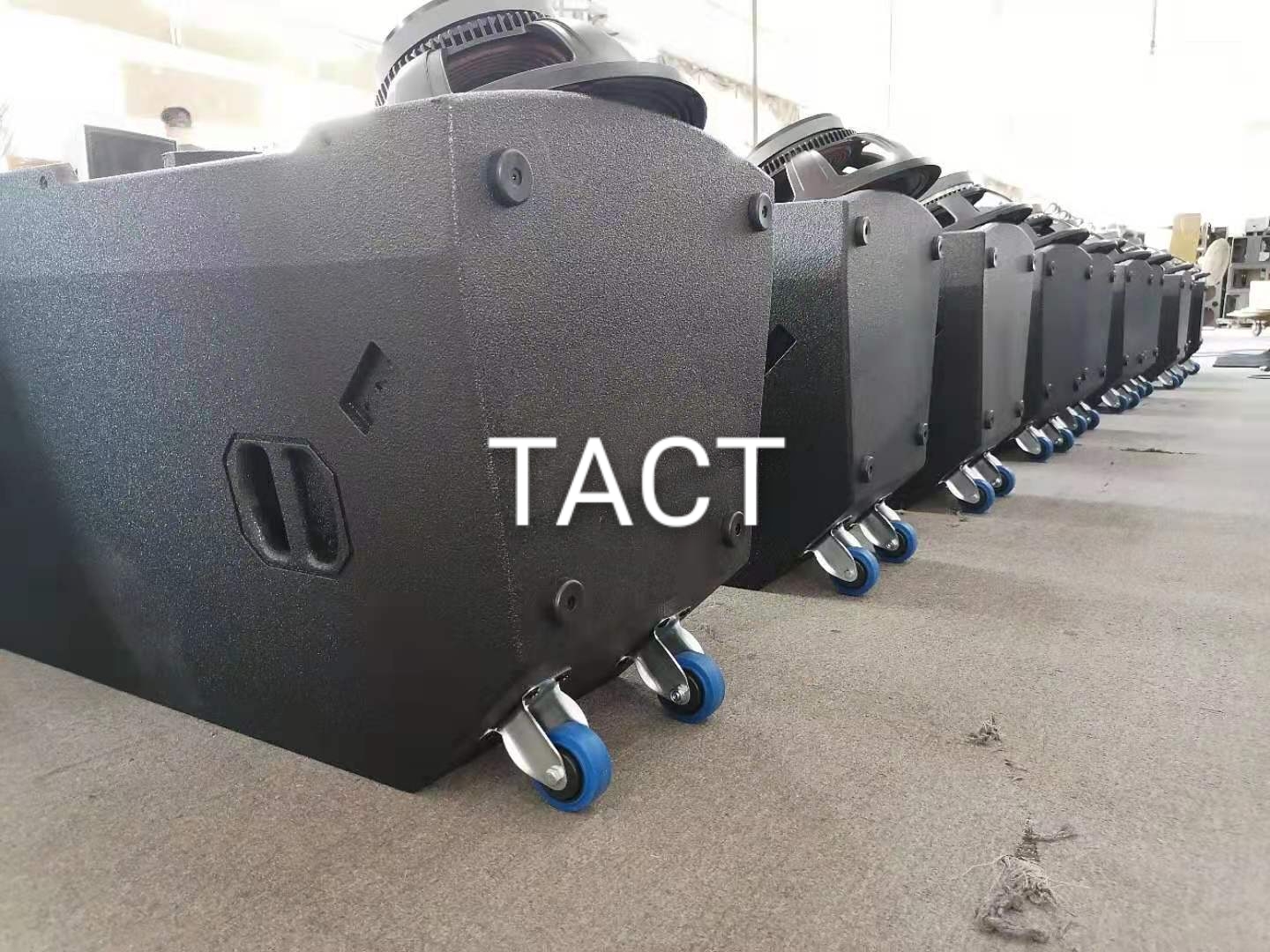 Professional audio three way speaker double 15 inch professional dj sound system