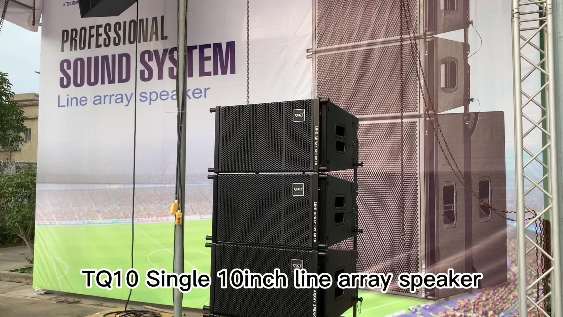 Small best sale line array