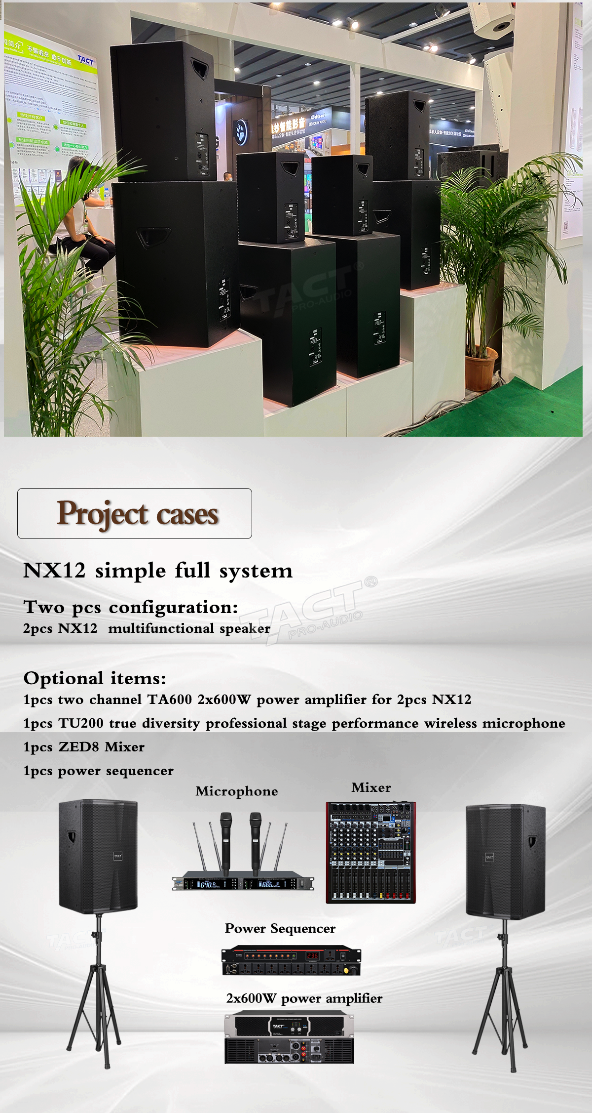 Factory high quality new arrival single 12inch full range powerful night club church speaker