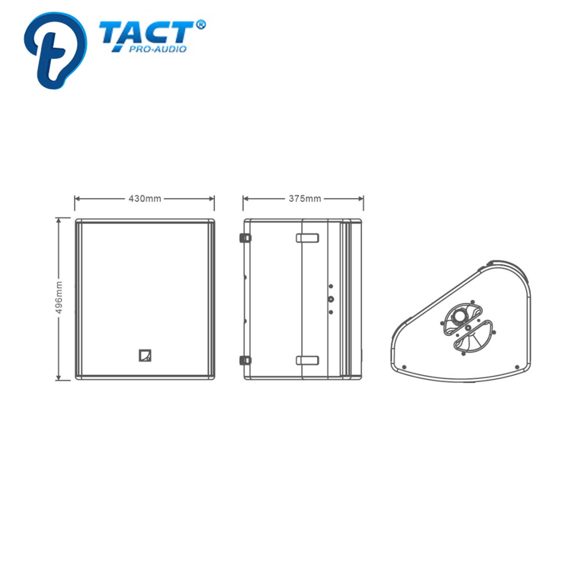 New arrival professional single 12 inch coaxial monitor stage speaker