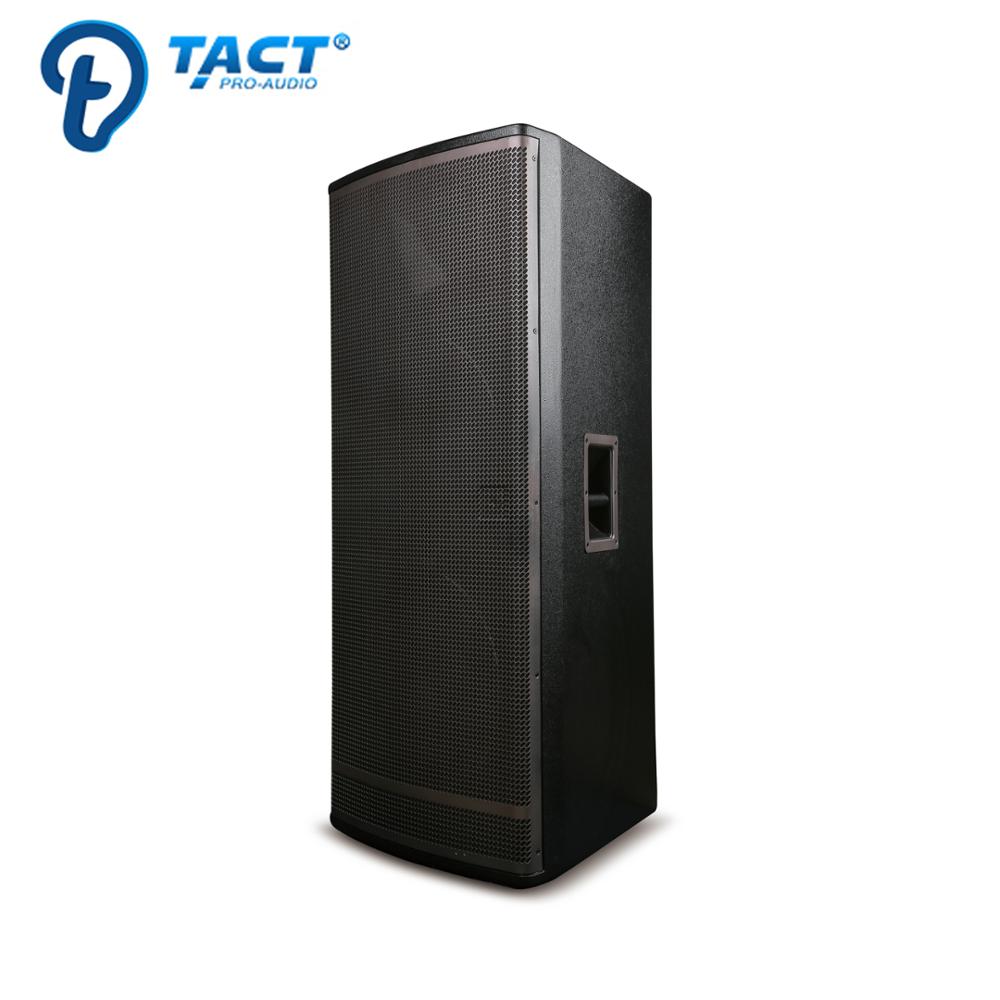 2 Tact TACT - New design pro audio dual 15 inch outdoor speaker PA speaker
