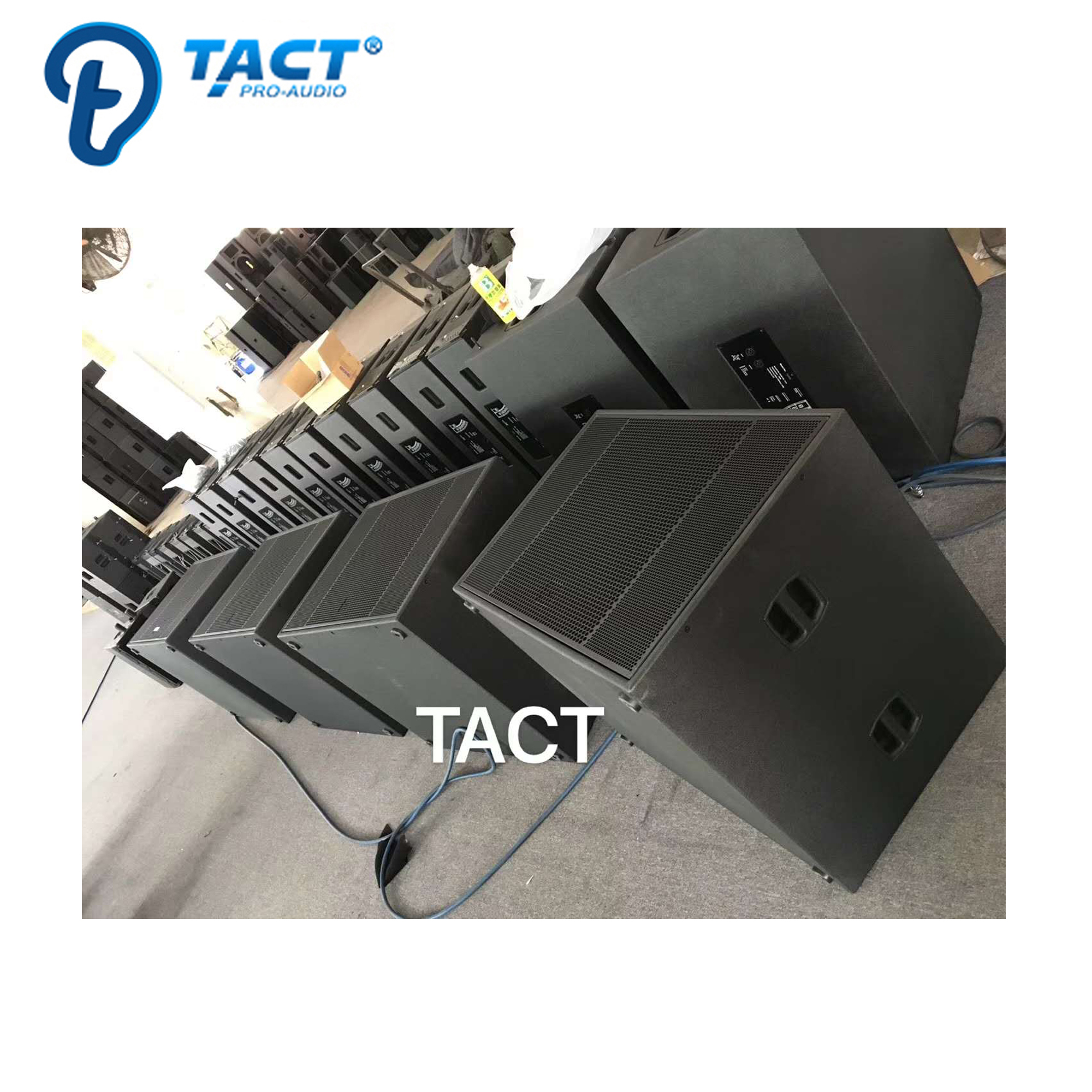 Single 18 inch 600W professional subwoofers passive subwoofer speaker