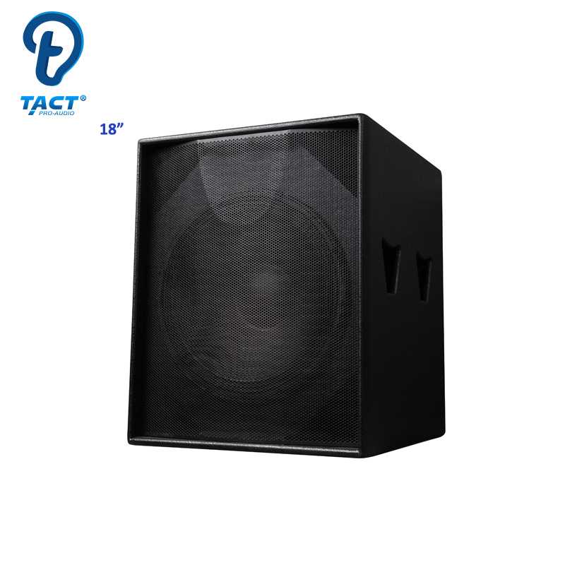 TACT Single 18 inch popular professional powered subwoofer box Subwoofer