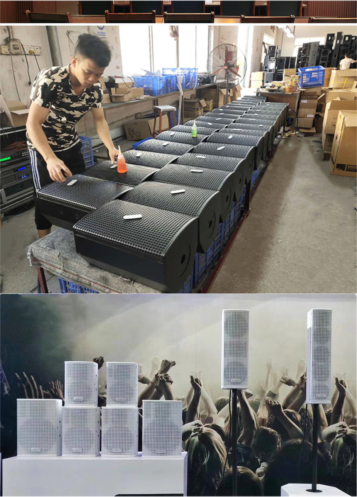2021 hot sale good quality 8inch small size big power speaker conference hall speaker system