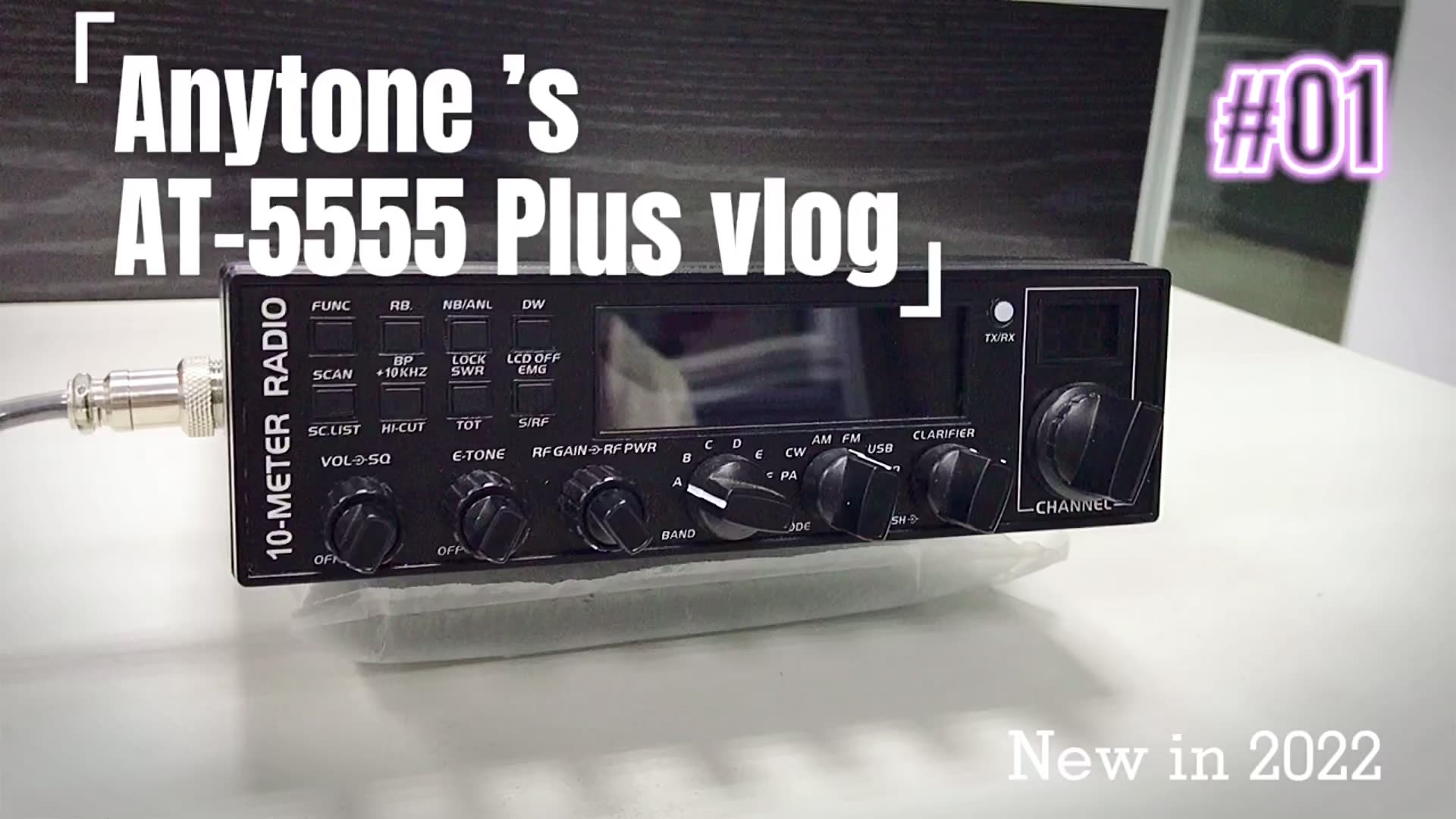 Anytone ANYTONE AT5555 PLUS High Power 45W 10 Meter CB Radio 28 29