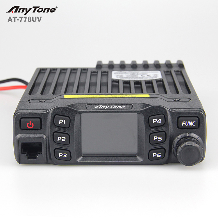 Anytone AT-778UV VHF UHF mobile transceiver Mini Size with 25W for