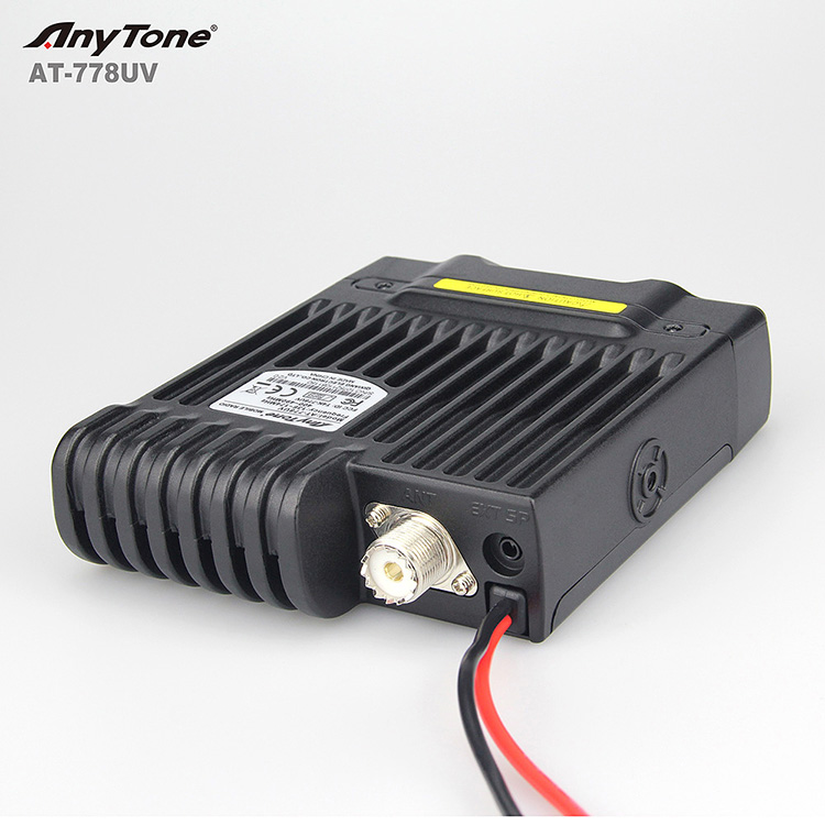 Anytone AT-778UV VHF UHF mobile transceiver Mini Size with 25W for