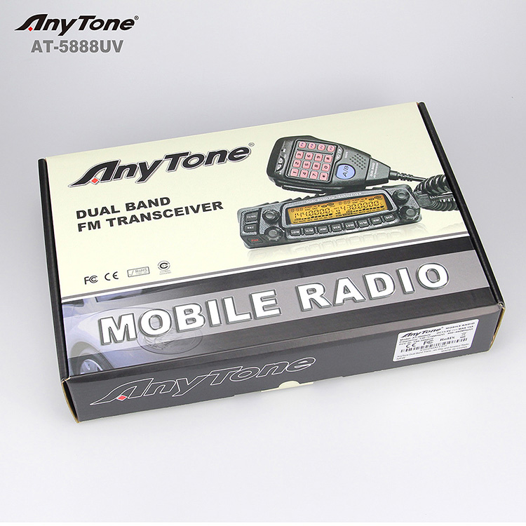 Anytone--Anytone AT-5888UV Dual band mobile radio