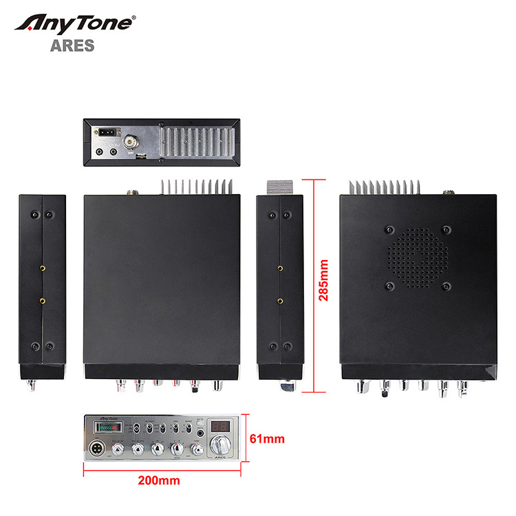 Anytone ARES PLUS High Power 10 Meter CB Radio ANYTONE AM FM Cb Radio anytone-ares-plus-high-power-10-meter-cb-radio-anytone-am-fm-cb-radio