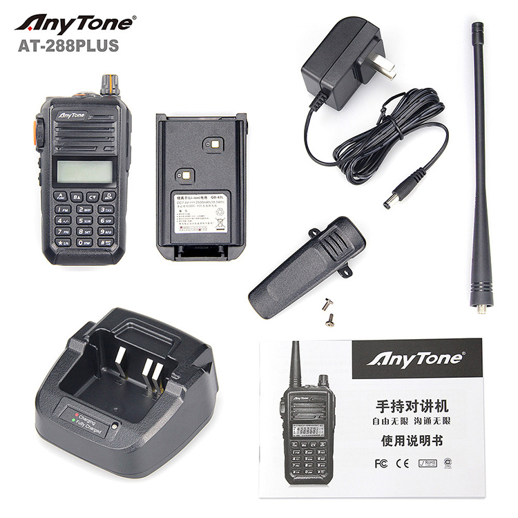 平波　NＴ-158 Anytone - Anytone AT-288 Plus Walkie talkie 128 Channels 66