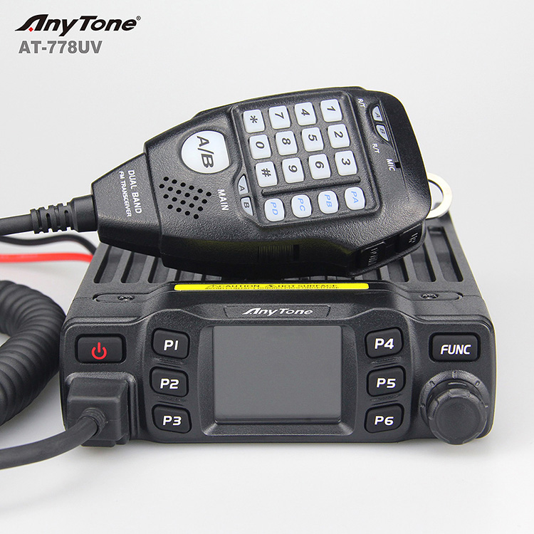 Anytone Anytone At 778uv Dual Band Mobile Radio High Power Walkie