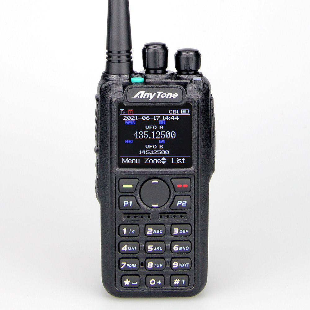 Anytone Anytone ATD878UVII Plus DMR Radio with BT / APRS / GPS Dual