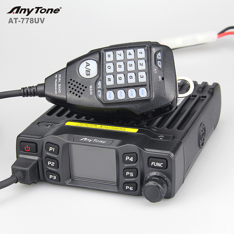 Anytone AnyTone AT778UV Dual Band Mobile Radio High power Walkie