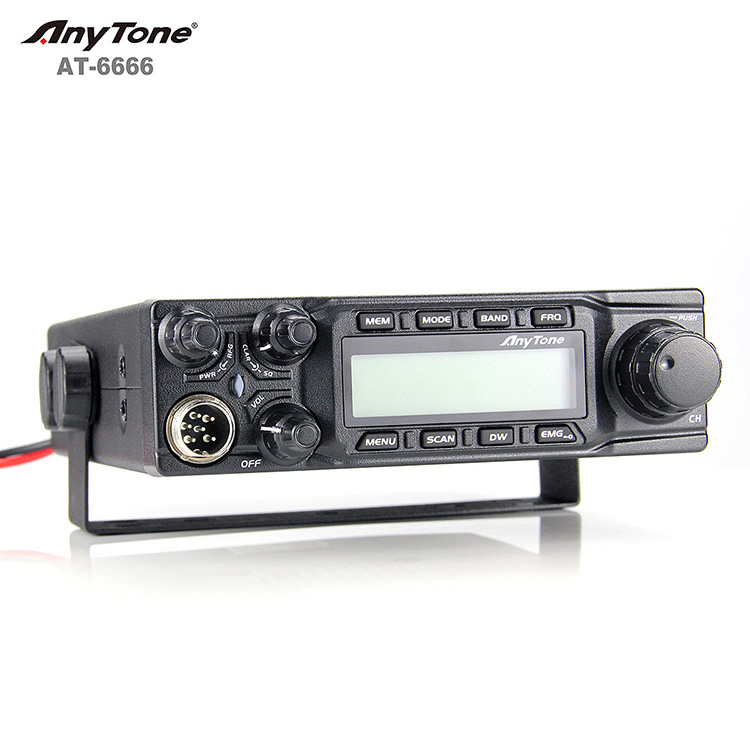 Anytone AnyTone 6666 60W High Power AM FM SSB CB Radio 27mhz with