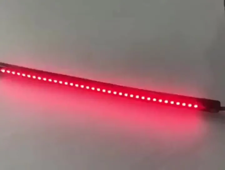 LED-Lichtleiste Motorrad-Nummernschild Heckbrems-Stopp-Blinker