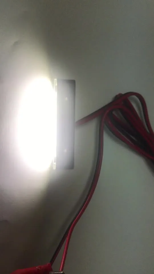Barra de luz de respaldo de placa de matrícula LED universal para