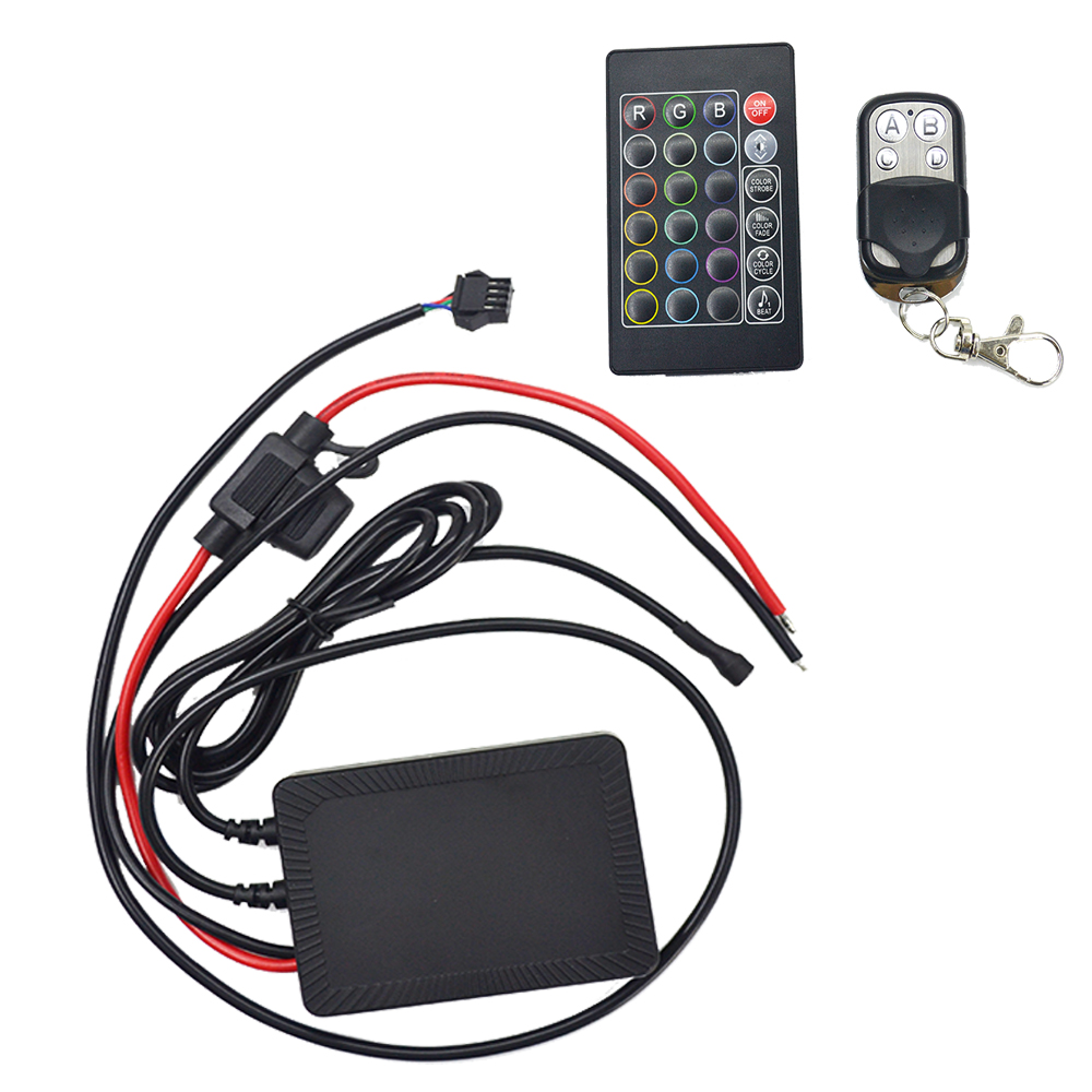 Kingshowstar 200 W waterproof IP67 24 Key And 4 Key Dual Remote RGB