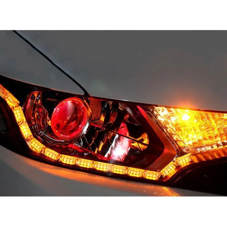 Tagfahrlicht Auto LED Blinker Flexibler Scheinwerferschalter zurück Streifen