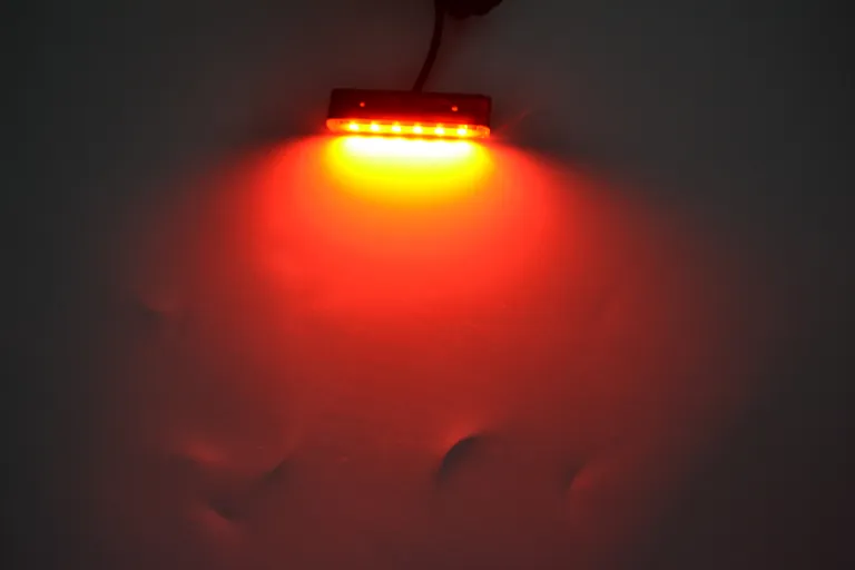 Kingshowstar - 6RED LED Wasserdichte Kennzeichenbeleuchtung für