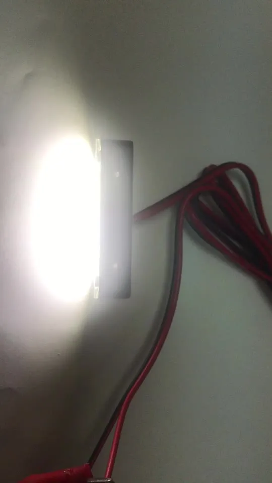 reyshowstar  Luz LED para matrícula de motocicleta