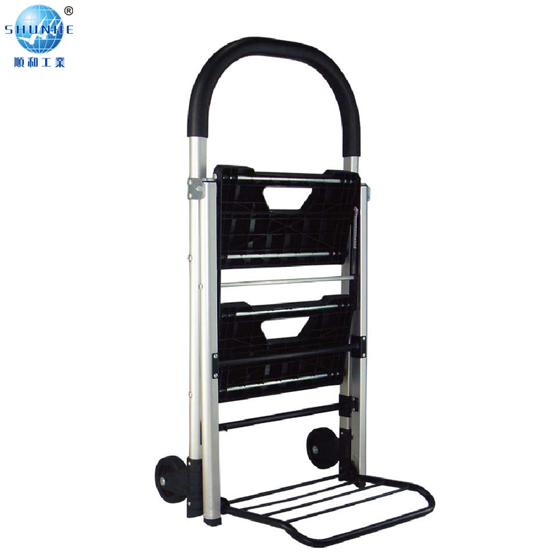 2 in 1 Aluminium Ladder Cart EN131 Folding Ladder Cart