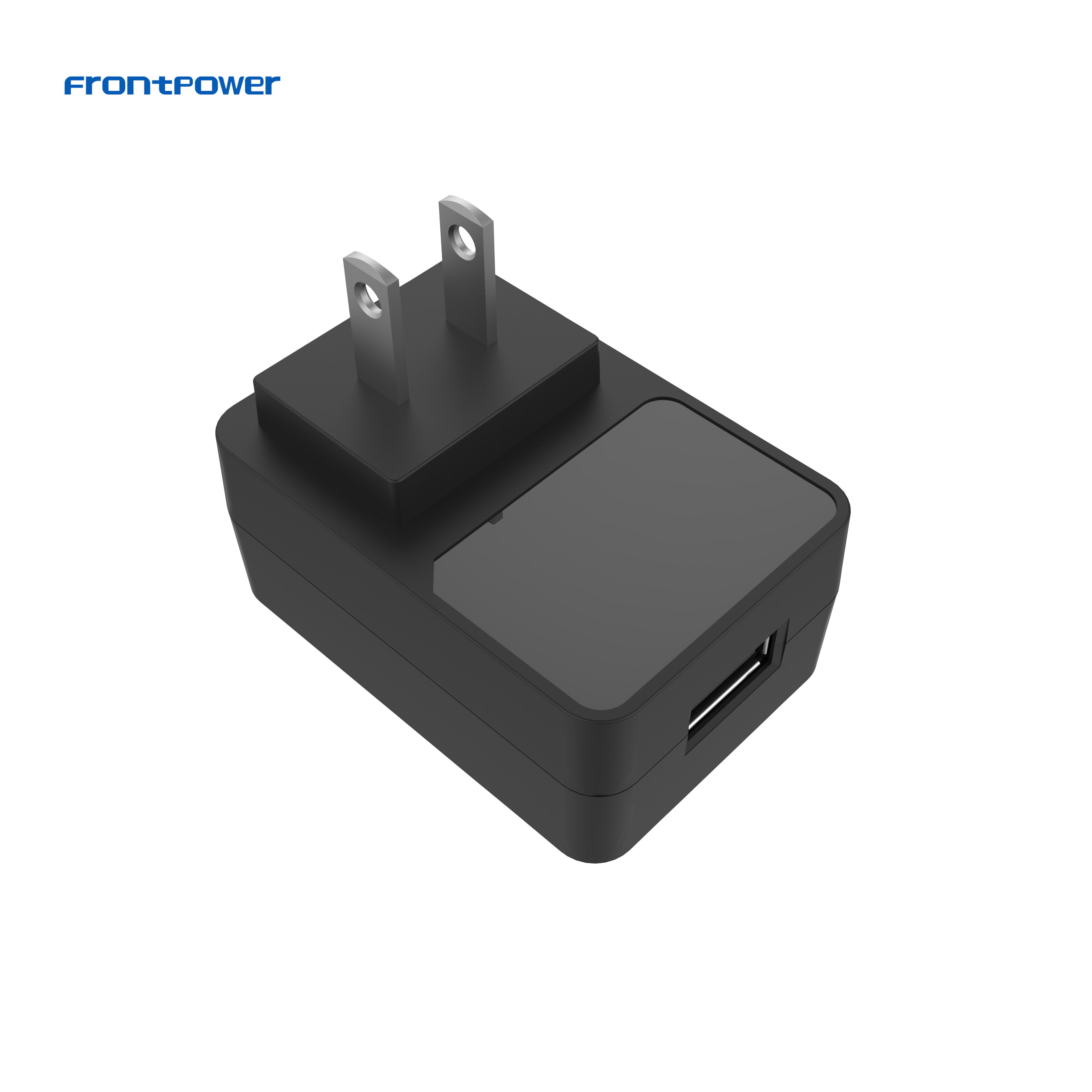Frontpower USB power adapter 5V 2.4A phone wireless charger with UL FCC for travel