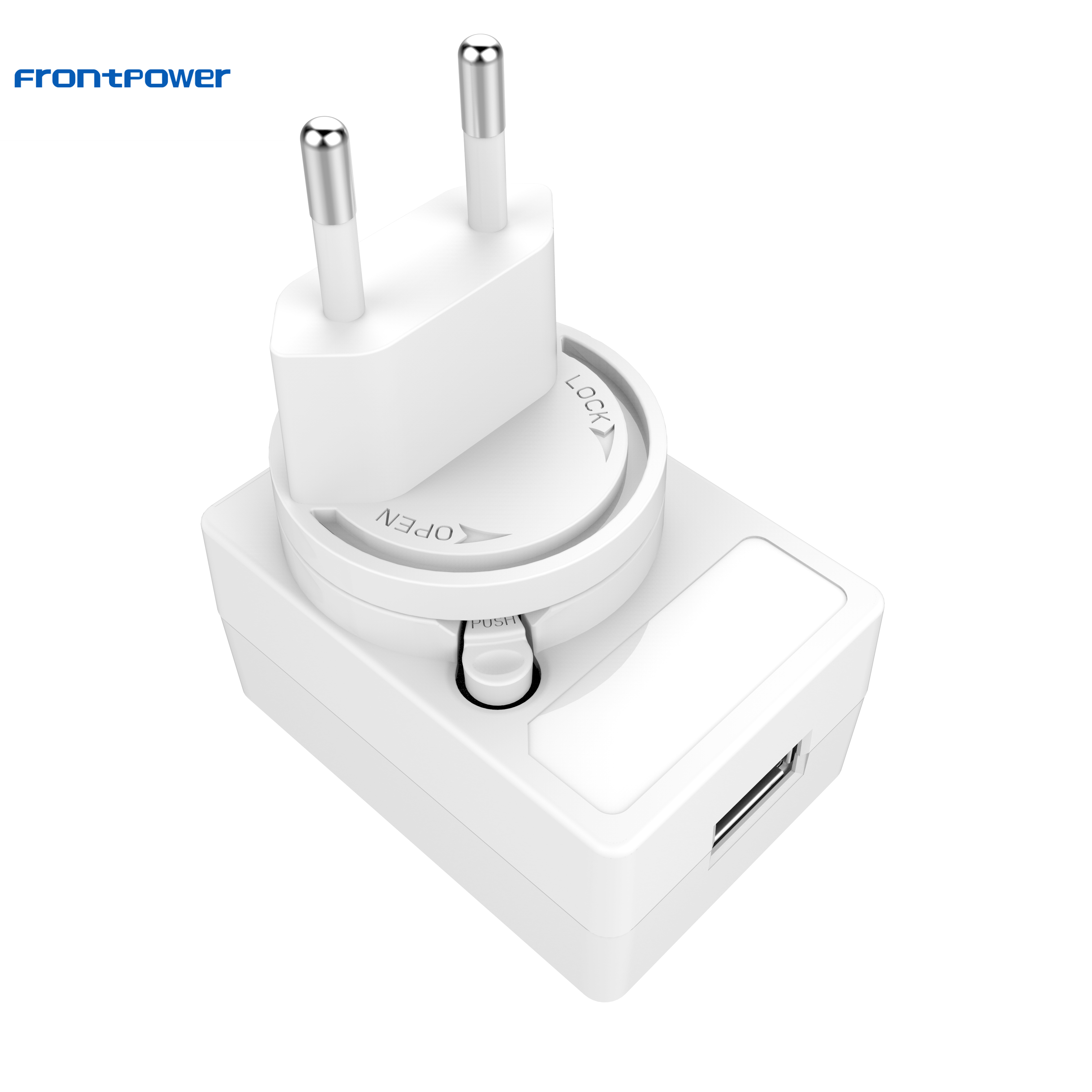 5V 2A usb interchangeable plug power adapter with U CE GS CB EMC SAA KC PSE UKCA CCC KCC approval charger