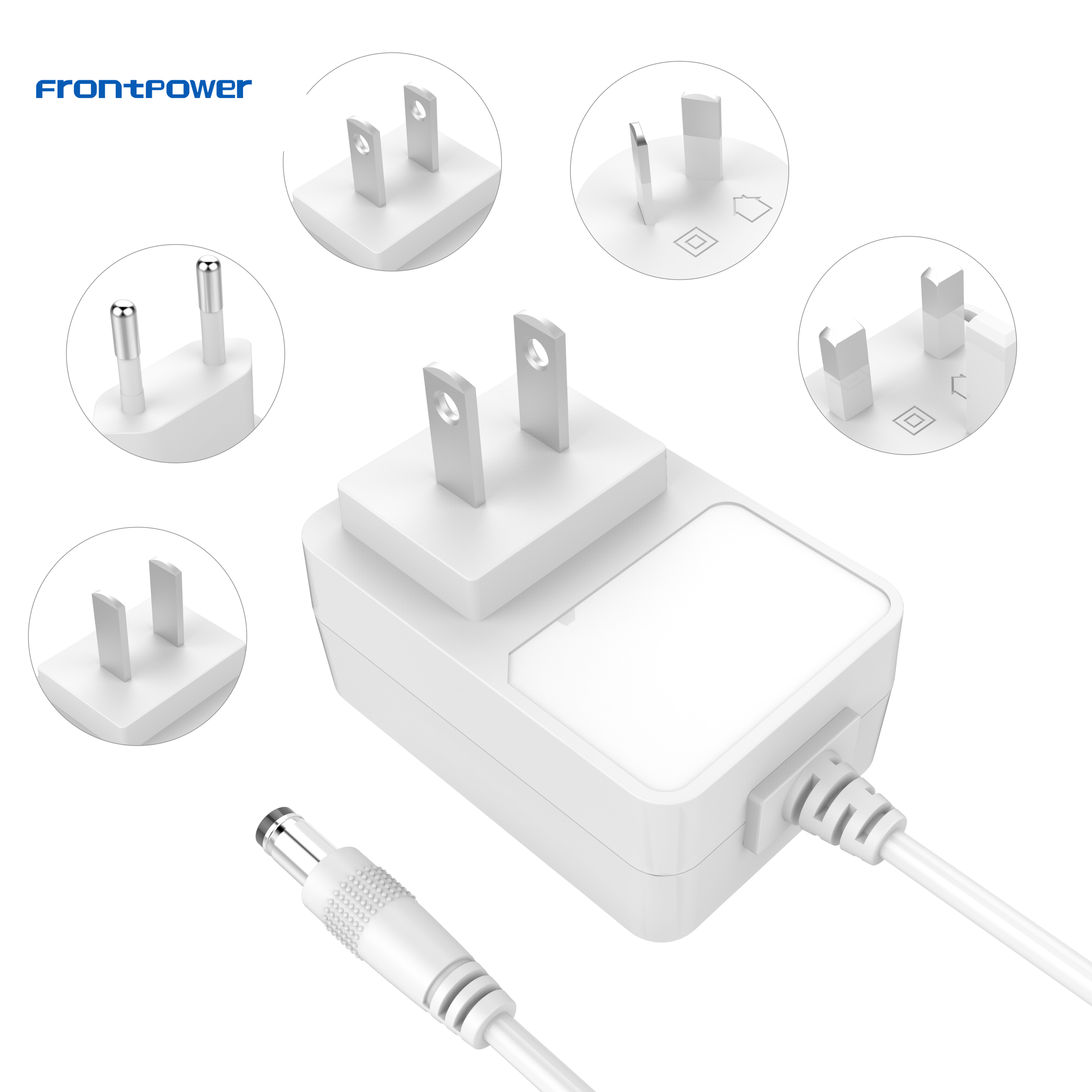 12W 5V 3A wall mount power adapter with BIS certification