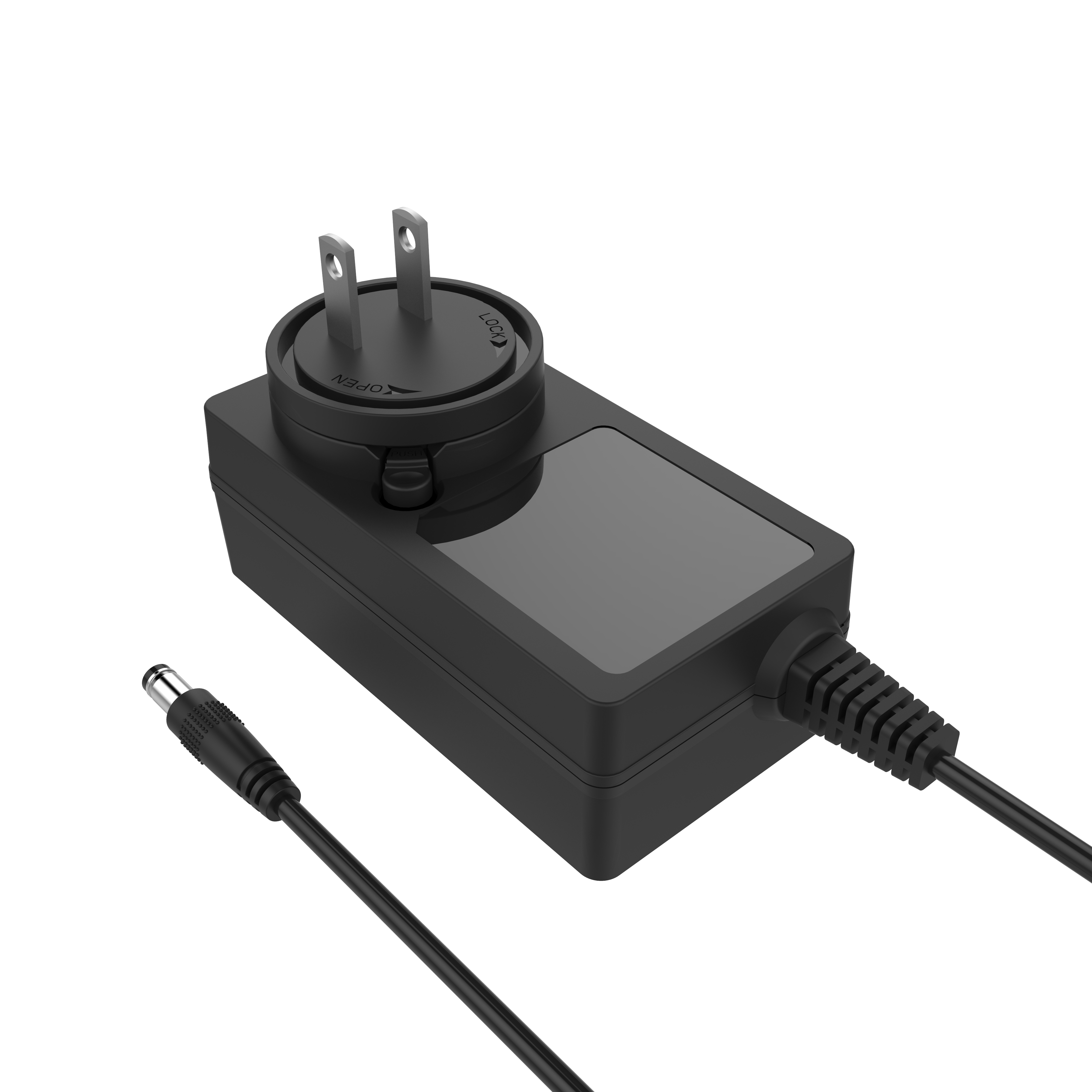 30W 12V 2.5A interchangeable plug power adapter with US/EU/UK/AUS blades for aromatherapy machine