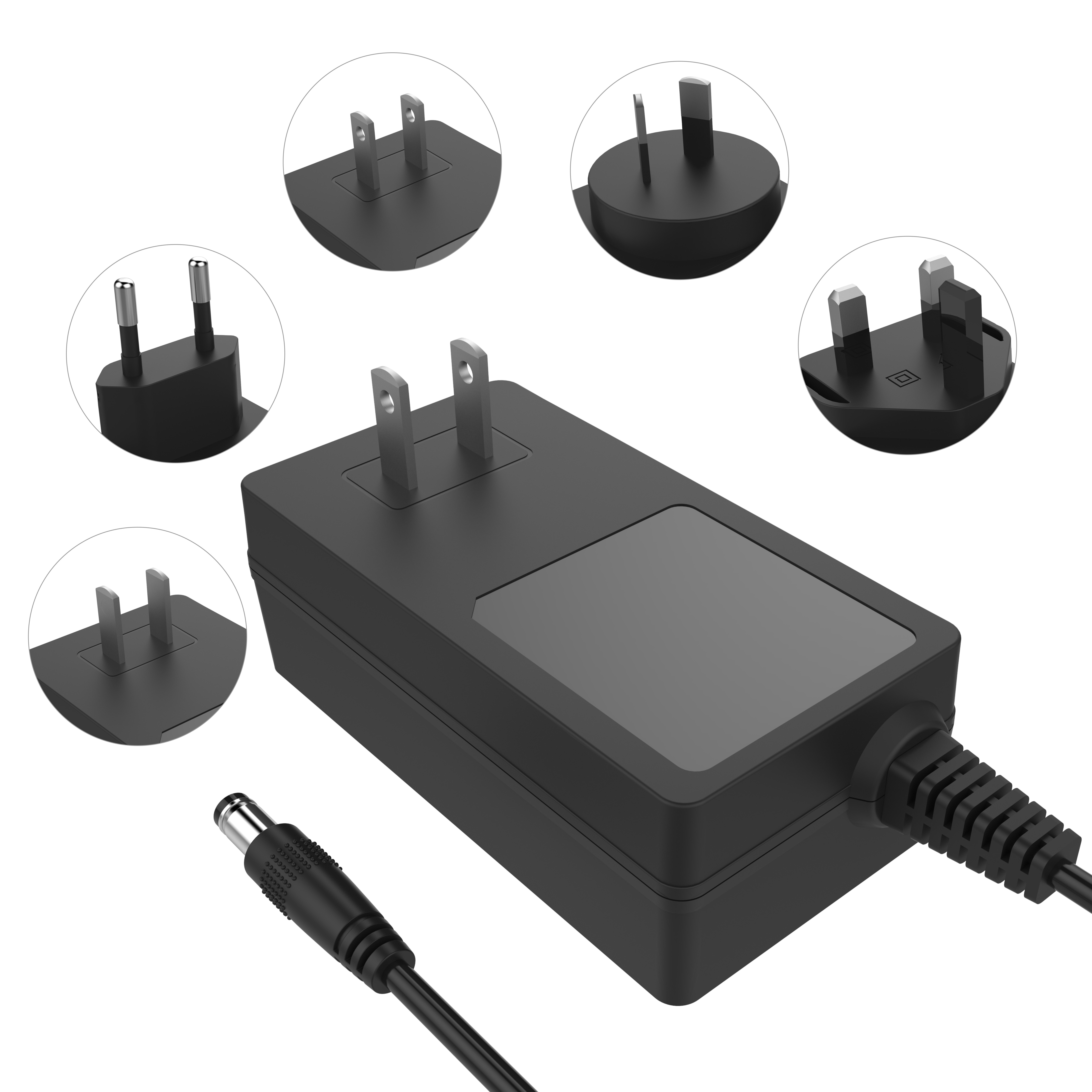 Frontpower switching adapter 24V 1.5A 15V 2.4A 12V 3A power adapter with UKCA CB for uk market