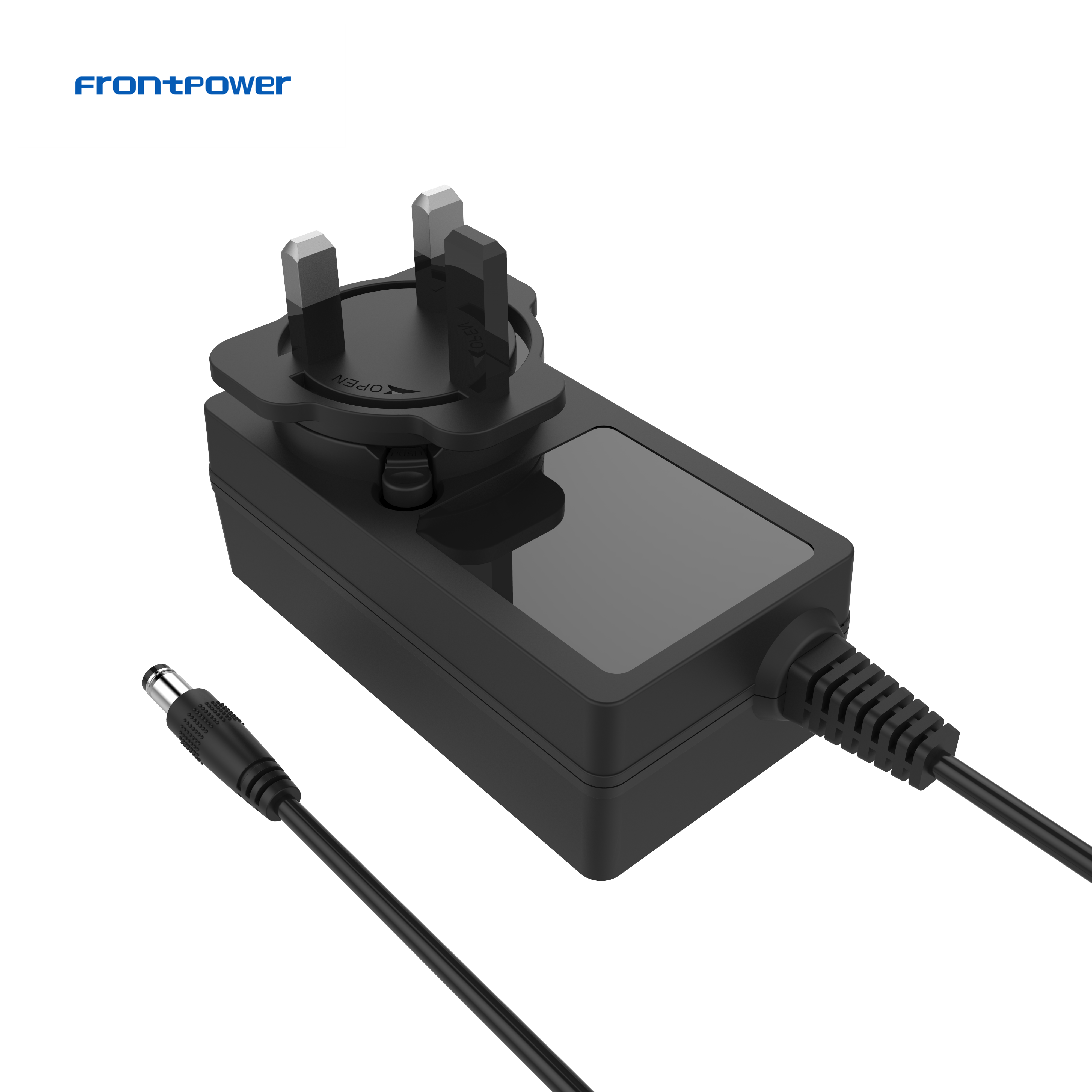 5V 9V 9.3V 12V 15V 24V US EU UK AU Interchangeable Plug SMPS Power Adapter Supply Switch ACDC Charger for POS Machine Printer