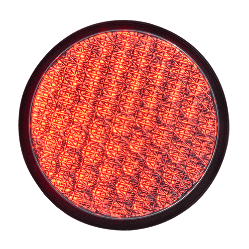 200mm Cobweb Lens Red LED Traffic Light Module