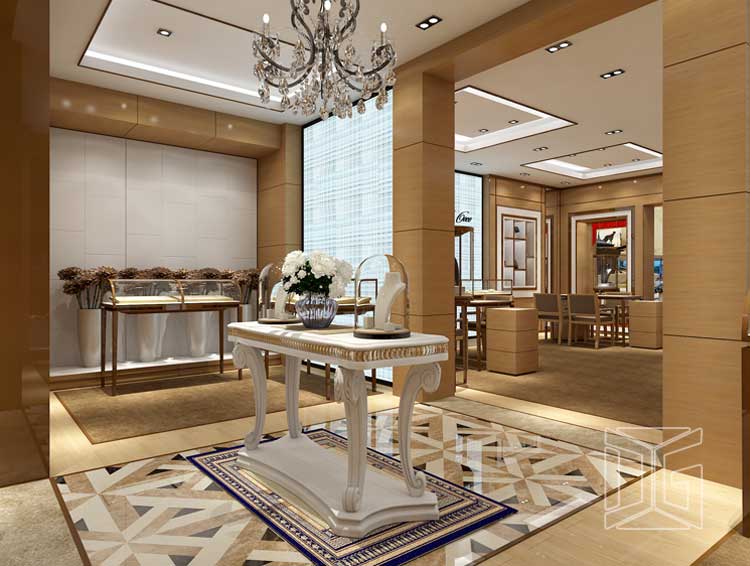 High End Jewelry Showroom Counter