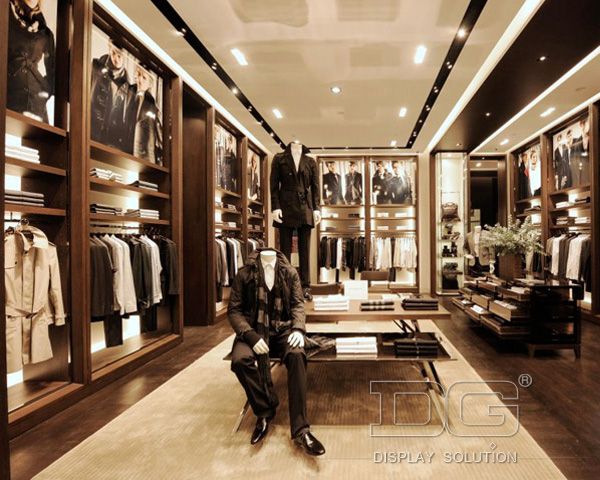 GR42 Luxury Men's Clothes Store Display Ideas_