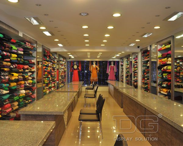 Image of Indian Traditional Saree Store-XJ539963-Picxy