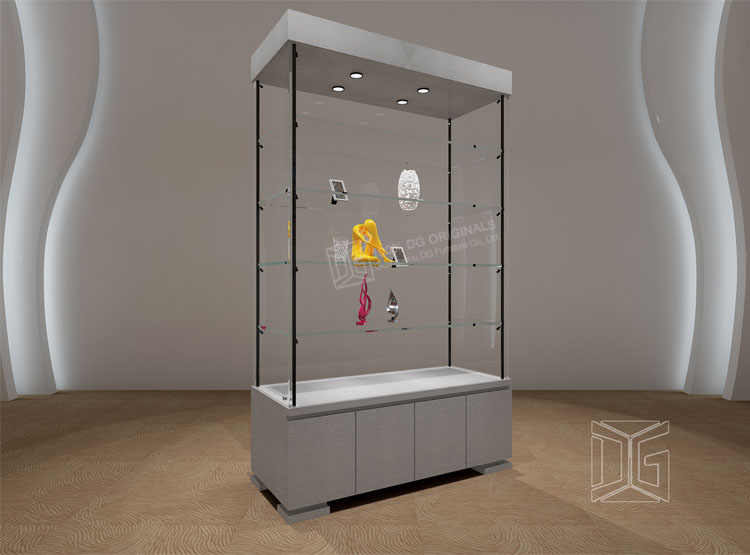 top museum glass display case top brand | DG Display Showcase