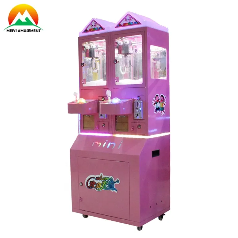 Customized Coin Operated Claw Machine Coin Games Gift Toy Crane