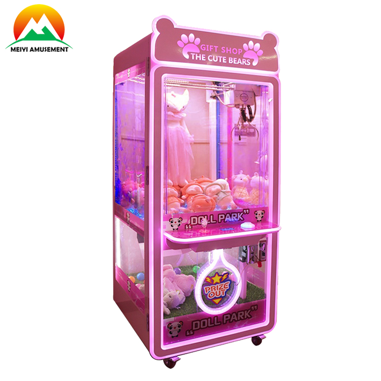MEIYI - hot sale coin operated game machine claw teddy bear game