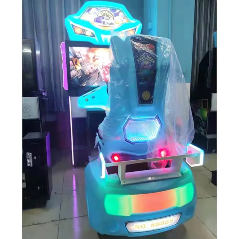 Indoor Video Dynamic Car Arcade Game Machine Driving Racing