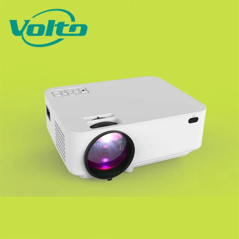 VOLTO Full HD 1080p LCD LED Video Proyector Conecta Iphone