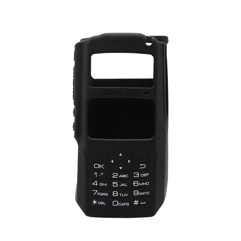 WJM - WJM étui interphone en silicone personnalisé pour talkie-walkie  crochet arrière housse de protection étui personnalisé pour interphone