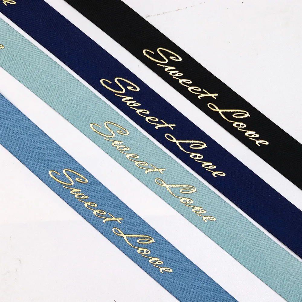 Factory Wholesale OEM Customized Metallic Velvet Ribbon for Bows